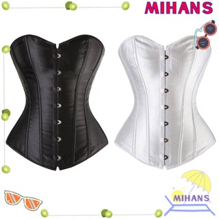 Mih Corset Bustier Top Sexy Stays Corset ชุดแฟนซีเอวเทรนนิ่ง Cincher Corset Top เครื่องแต่งกาย