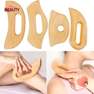 BEAUTY Massage Scraper Wooden Back Legs Health Treatment Wood Therapy Gua Sha Tool