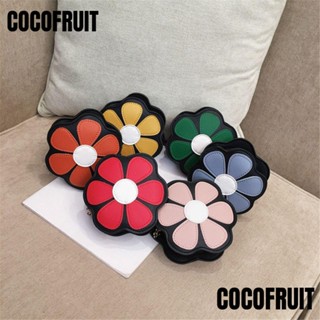 Cocofruit กระเป๋าถือ ลายดอกทานตะวันน่ารัก ขนาดเล็ก สําหรับเด็ก