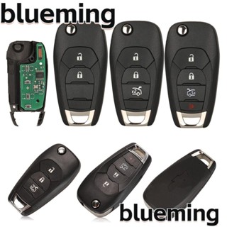 Blueming2 กุญแจรีโมตรถยนต์ ABS ID46 PCF7941E ชิป 2 3 4 ปุ่ม 433 MHZ อุปกรณ์เสริม สําหรับ Chevrolet Avo Trailblazer Car