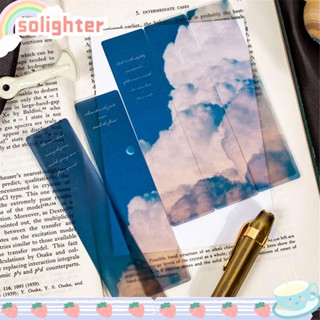 Solighter ที่คั่นหน้าหนังสือ กันน้ํา 5 ชิ้น