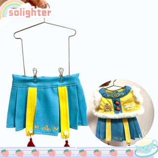 Solighter ไม้แขวนเสื้อ เฟอร์นิเจอร์ สําหรับตกแต่งบ้านตุ๊กตา 5 ชิ้น