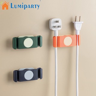 Lumiparty ที่เก็บสายเคเบิล ไม่ต้องเจาะ สําหรับห้องครัว 4 ชิ้น