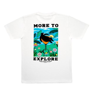 [S-5XL]Rubber Killer - MORE TO EXPLORE T-SHIRT (เสื้อยืดคอกลม, เสื้อยืดโอเวอร์ไซส์)