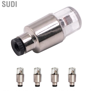 Sudi 2pcs Motorcycle Wheel Light  Flash Tyre Valve Cap for Car Bike Bicycle