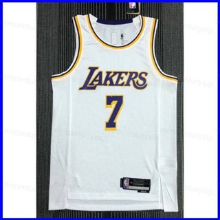 เสื้อกีฬาแขนกุด ลายทีม Los Angeles Lakers Anthony GP1 75th NBA Jersey Los Angeles Lakers 2022 สีขาว พลัสไซซ์ PG1