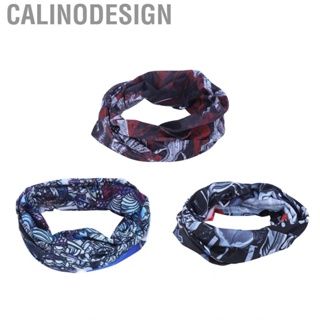 Calinodesign Cycling Neckerchief  Skin Friendly Sun Protection Face Scarf Elastic Breathable for Summer Mountaineering