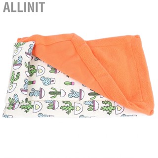 Allinit Reptile Sleeping Bag Breathable Comfortable Soft Built in Pillow Lizards Bed Multipurpose Cotton Cloth for Small Pets