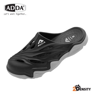 ADDA 2density 5TD74 รองเท้าแตะ รองเท้าลำลอง สำหรับผู้ชาย แบบสวมหัวโต รัดส้น รุ่น 5TD74M1 size 7-10