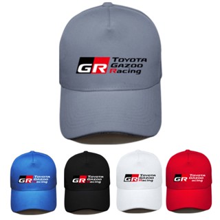 หมวกเบสบอล ปักลายโลโก้ Toyota GAZOO Racing GR สไตล์ฮิปฮอป แฟชั่นสําหรับผู้ชาย และผู้หญิง เหมาะกับการวิ่ง ตกปลา เล่นกีฬากอล์ฟ ทุกเพศ