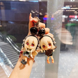 0830YWJJ Handmade Cute Maid Sony Sub-Accessories Pendant Swimming Pendant Keychain Small Ornaments Key Chain Doll Garage Kit  Comic  Animation  2ZKH