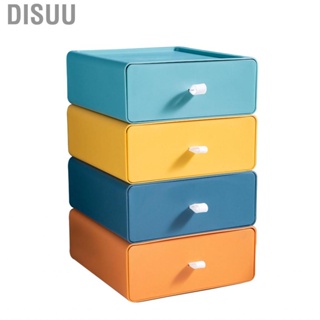 Disuu Desktop Storage Box Drawer Design Strong Load Bearing Stackable Organizer for Stationery