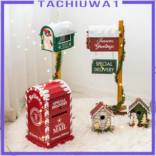 [Tachiuwa1] กล่องไปรษณีย์ ลายซานต้าคลอส สไตล์วินเทจ สําหรับตกแต่งบ้าน งานแต่งงาน