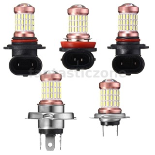  ไฟตัดหมอก Led 60 ดวง H4 H7 H11 9005 9006 4014 360 องศา DC12V 310ma 5W 1200lm สีขาว