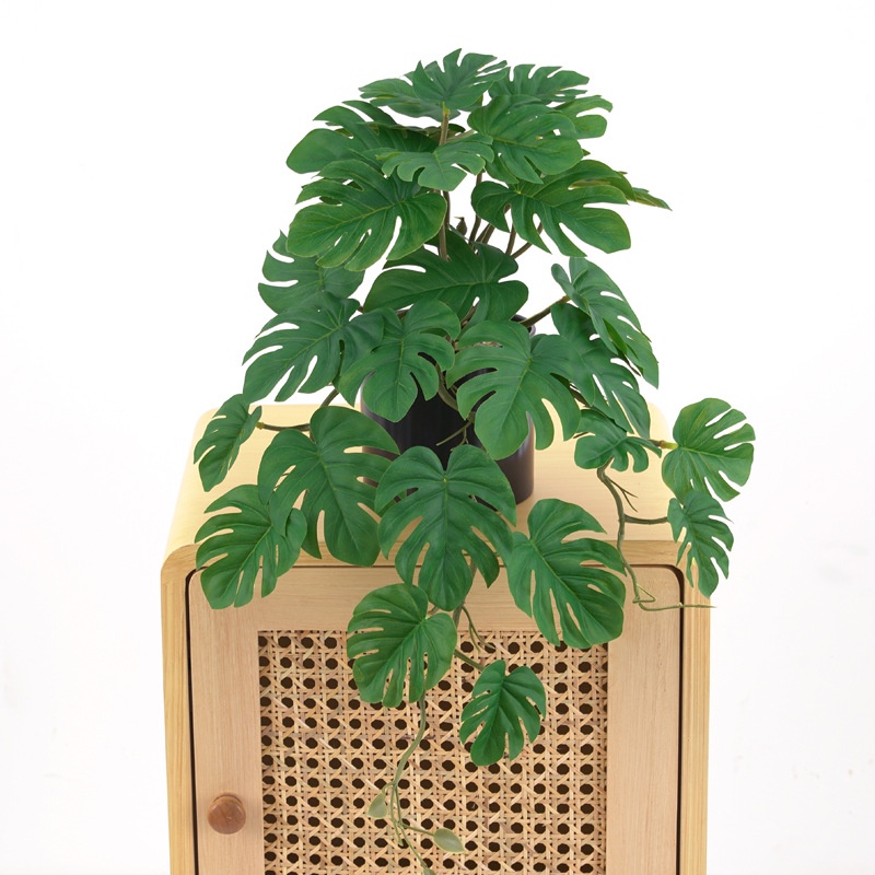 กระถางต้นไม้ประดิษฐ์ พร้อมกระถางพลาสติก ขนาดเล็ก สําหรับตกแต่งบ้าน ออฟฟิศ