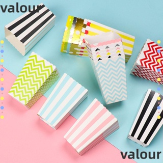 Valour กล่องป๊อปคอร์น ขนมหวาน สําหรับตกแต่งวันเกิดเด็ก DIY 12 ชิ้น