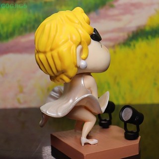 [GOGJIG5] โมเดลฟิกเกอร์ PVC การ์ตูนอนิเมะชินจัง Marilyn Monroe ขนาด 13 ซม. ของเล่นสําหรับเด็ก