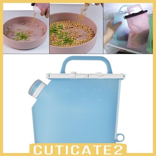 [Cuticate2] ถุงเก็บอาหารแช่แข็ง ใช้ซ้ําได้ สําหรับตู้เย็น