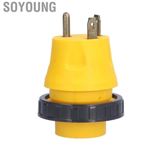 Soyoung 30 AMP RV Plug  30A To Copper Internal Wire for