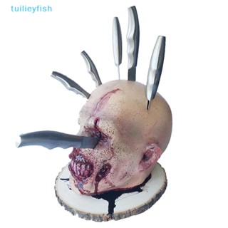 【tuilieyfish】ชั้นวางหัวกะโหลกไม้ ตกแต่งปาร์ตี้ฮาโลวีน【ih】