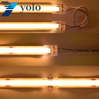 Yolo สายไฟ LED 8 10 มม. แบบพกพา สีโปร่งใส