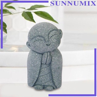 [Sunnimix] ตุ๊กตาฟิกเกอร์ รูปปั้นพระพุทธรูปน่ารัก ขนาดเล็ก แบบสร้างสรรค์ สําหรับตกแต่งตู้ปลา