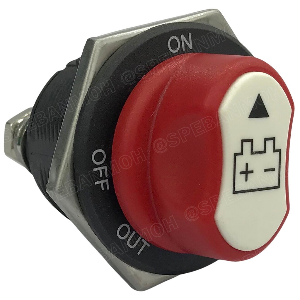 [ 1ตัว ] ASW-A705 200A DC 200แอมป์ สวิทช์แบตเตอร์รี่ กันน้ำ 12-50VDC Battery Switch 12V 24V 48V สวิทช์ DC Waterproof … ราคา ถูกที่สุด ดีลบีเคเค แกลเลอรีภาพที่ 3