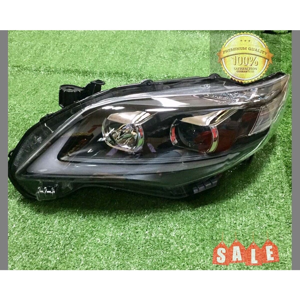 *สิ้นค้าดี จัดส่งไว* ไฟหน้า ไฟหน้าแต่ง Altis 2011 2012 2013 ลาย LED Bar โคมดำ การันตีสิ้นค้าคุณภาพดี