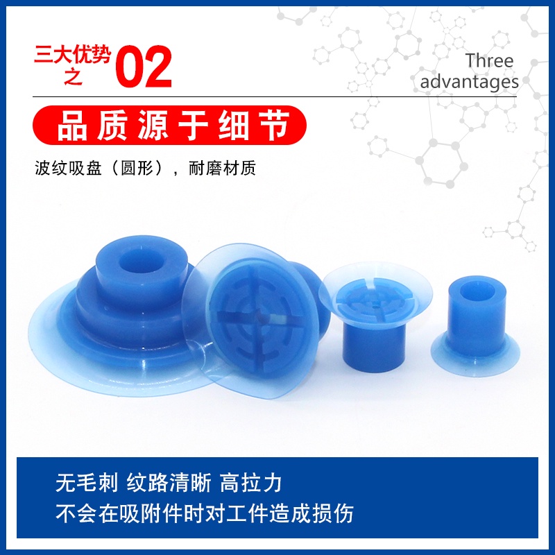 ▷ Afs Style หัวฉีดนิวเมติก แบบถ้วยดูดสุญญากาศ ZP3P-20 25 35 50PTSF - รูปที่ 2