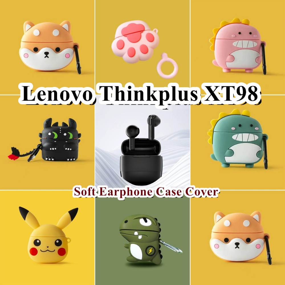 พร้อมส่ง! เคสซิลิโคนนิ่ม ลายการ์ตูน สําหรับ Lenovo Thinkplus XT98