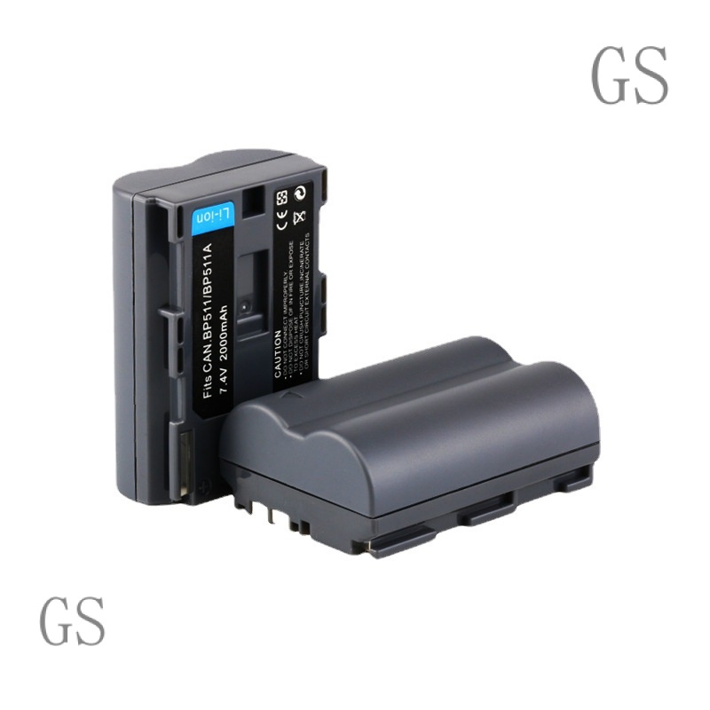 GS Factory Price Suitable for Canon BP-511 Battery Bp511a Digital Camera Battery