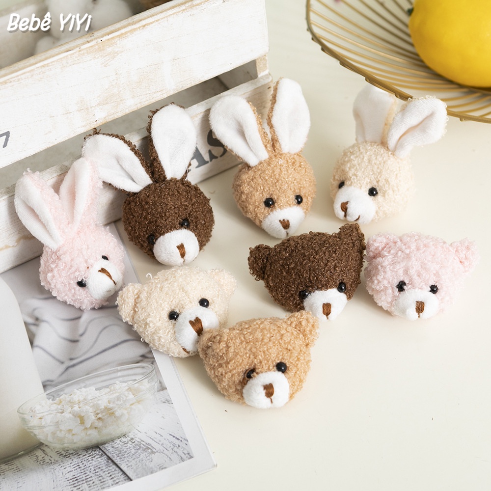 ของเล่นตุ๊กตา / หัวกระต่ายตุ๊กตา / หัวตุ๊กตาหมี / หมวกเสื้อผ้า อุปกรณ์เสริมกระเป๋าเป้สะพายหลัง