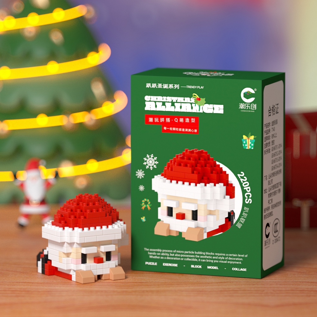 🎁ของเล่นเด็ก🎮ของเล่นบล็อกสำหรับเด็ก,ของเล่นประกอบบล็อกขนาดเล็ก,ของขวัญวันหยุดของเล่นบล็อกปาร์เก้,ของขวัญสำหรับเด็ก - รูปที่ 4