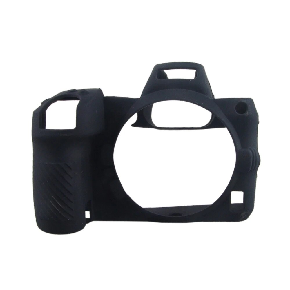 Silicone Case Camera Bag For Nikon Z6 Z7 Tempered Glass Rubber Camera Case Protective Body