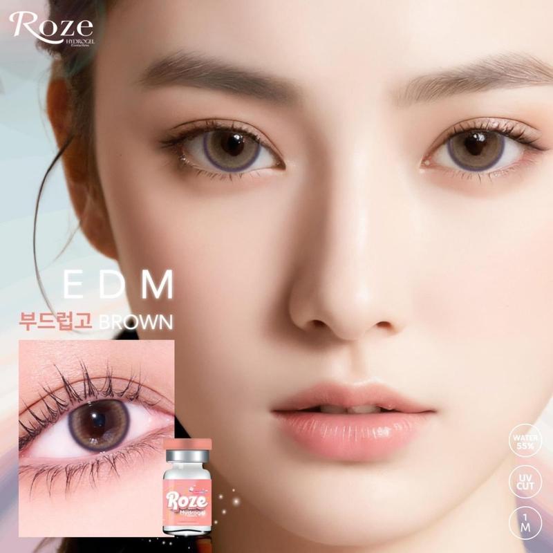 บิ๊กอายส์สีสวยมากกกรุ่นขายดี ตาโตสะใจ ไซส์ 14.8 EDM brown