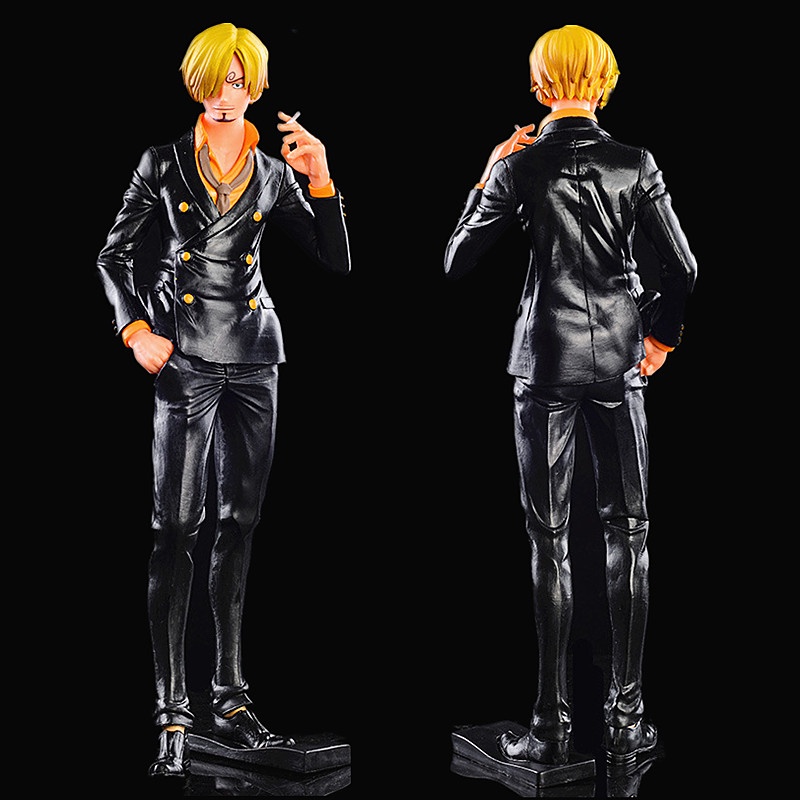 โมเดลตุ๊กตาฟิกเกอร์ อนิเมะวันพีช Vinsmoke Sanji Standing Smoking Grandista ขนาด 28 ซม. ของเล่นสําหรับเด็ก เก็บสะสม ของขวัญคริสต์มาส