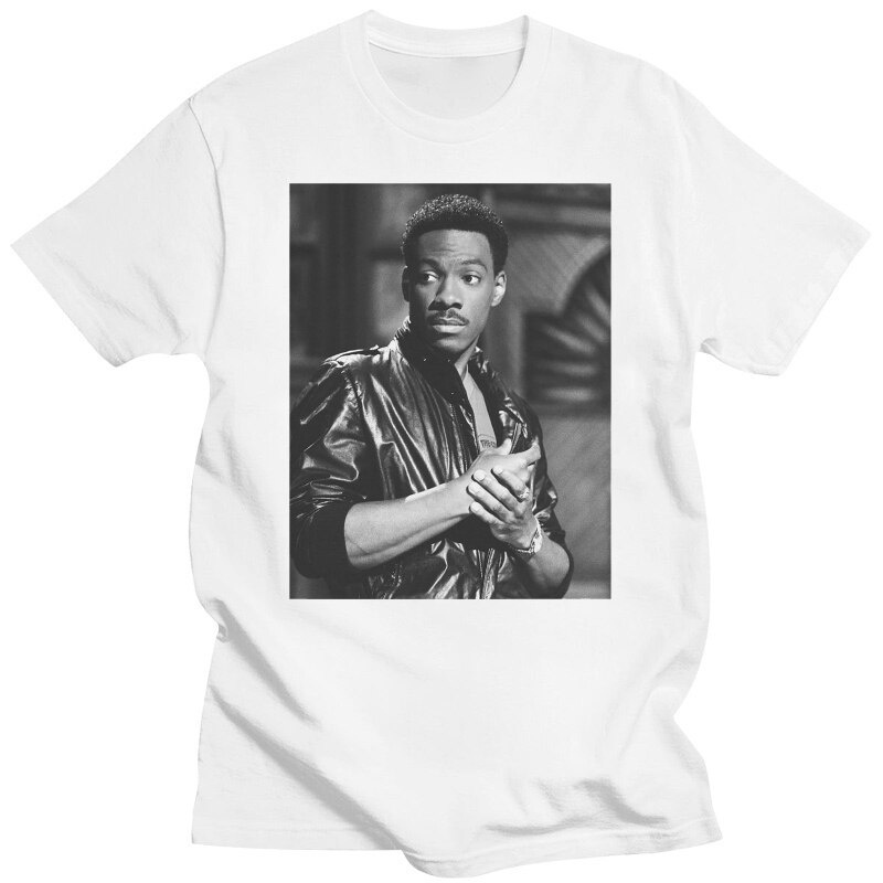 ของขวัญวันเกิด ผ้าฝ้าย พิมพ์ลาย Fiammata Uomo Eddie Murphy สไตล์วินเทจ สําหรับผู้ชาย ไซซ์ 4XL 5XL 6X