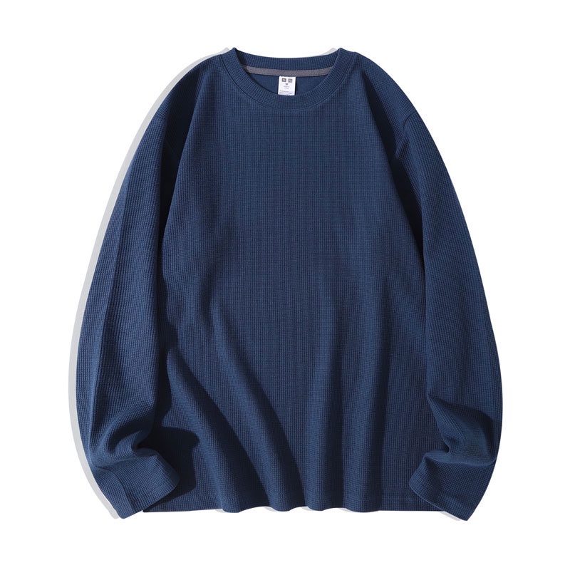 เสื้อยืดแขนยาว คอกลม สําหรับผู้ชาย