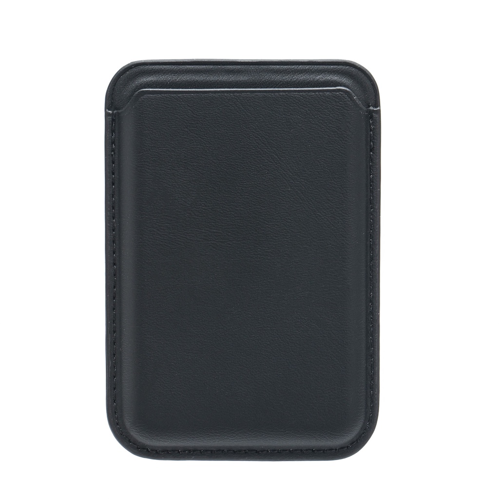 สำหรับ iphone14กระเป๋าใส่บัตรแม่เหล็กสำหรับแอปเปิ้ล13PROMAX MagSafe หนังผิวสัมผัส12ซองใส่บัตรด้านหลัง