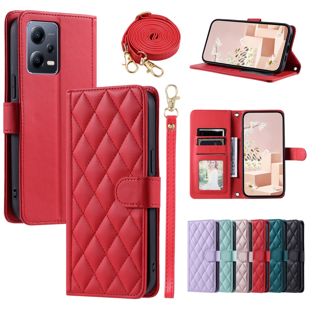 เคส Case for Samsung Galaxy S24 Ultra S23 FE 5G S22 S21 Plus S21+ S22+ S23+ S24+ Note 10 ซัมซุงs24fe เคสฝาพับ เคสเปิดปิด โทรศัพท์มือถือหนัง PU TPU นิ่ม ฝาพับ พร้อมช่องใส่บัตร และสายคล้อง หรูหรา สําหรับ Flip Cover Leather Wallet Crossbody Belt