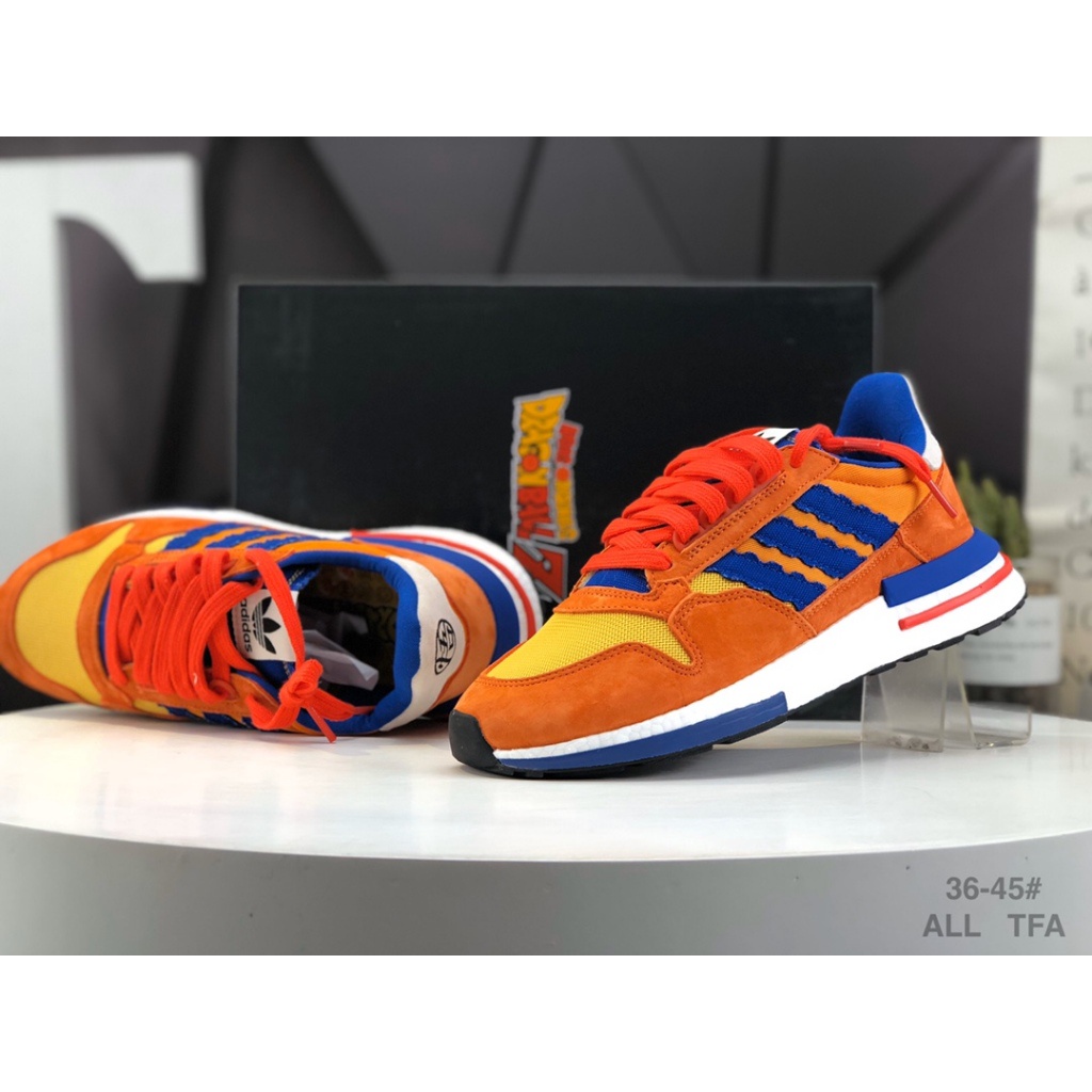 Dragon Ball Z x Adidas ZX500 RM Boost OG ZX500 All-Match Retro Jogging Shoes Sports