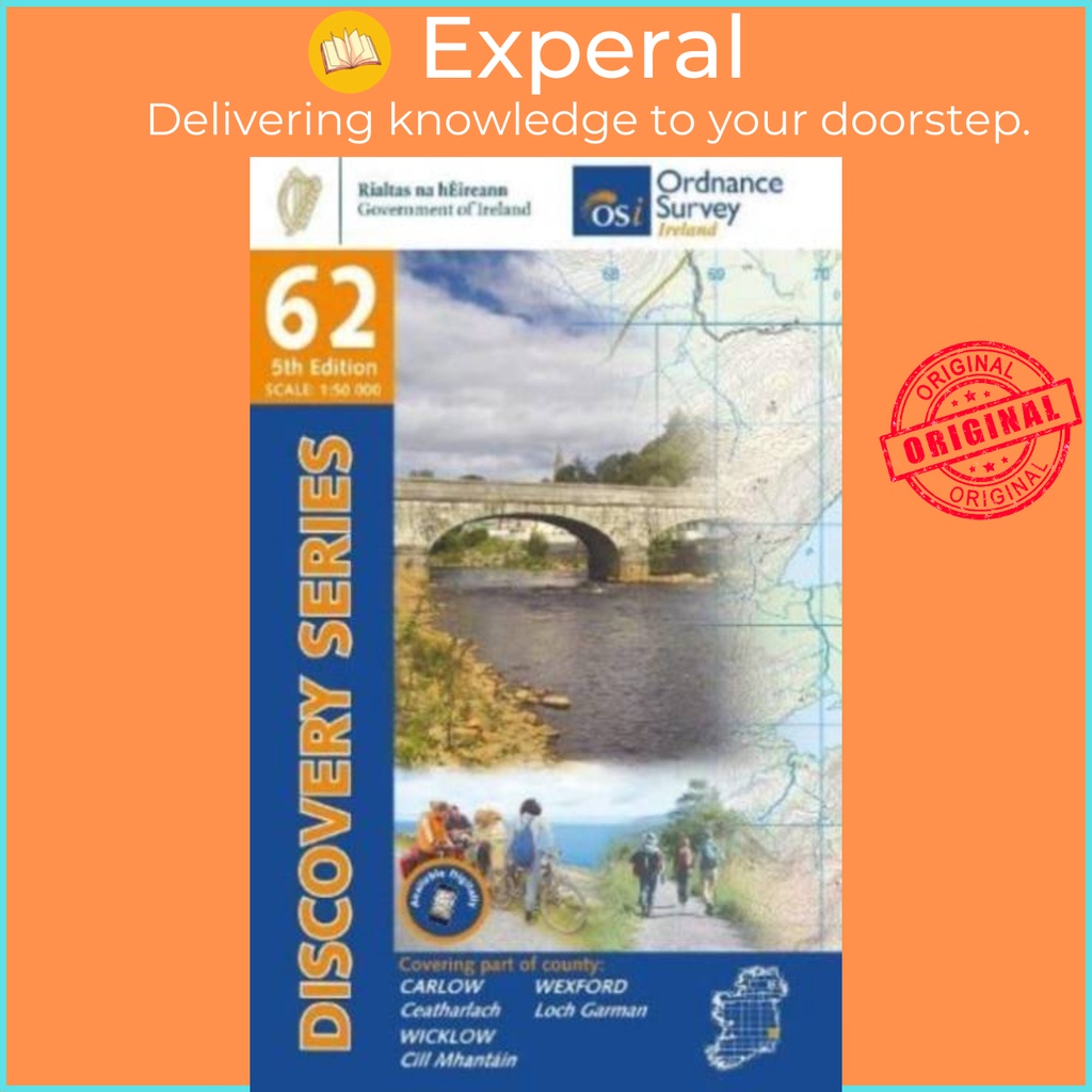 Carlow Wexford by OS Discovery 62 (ฉบับสหราชอาณาจักร ปกอ่อน)