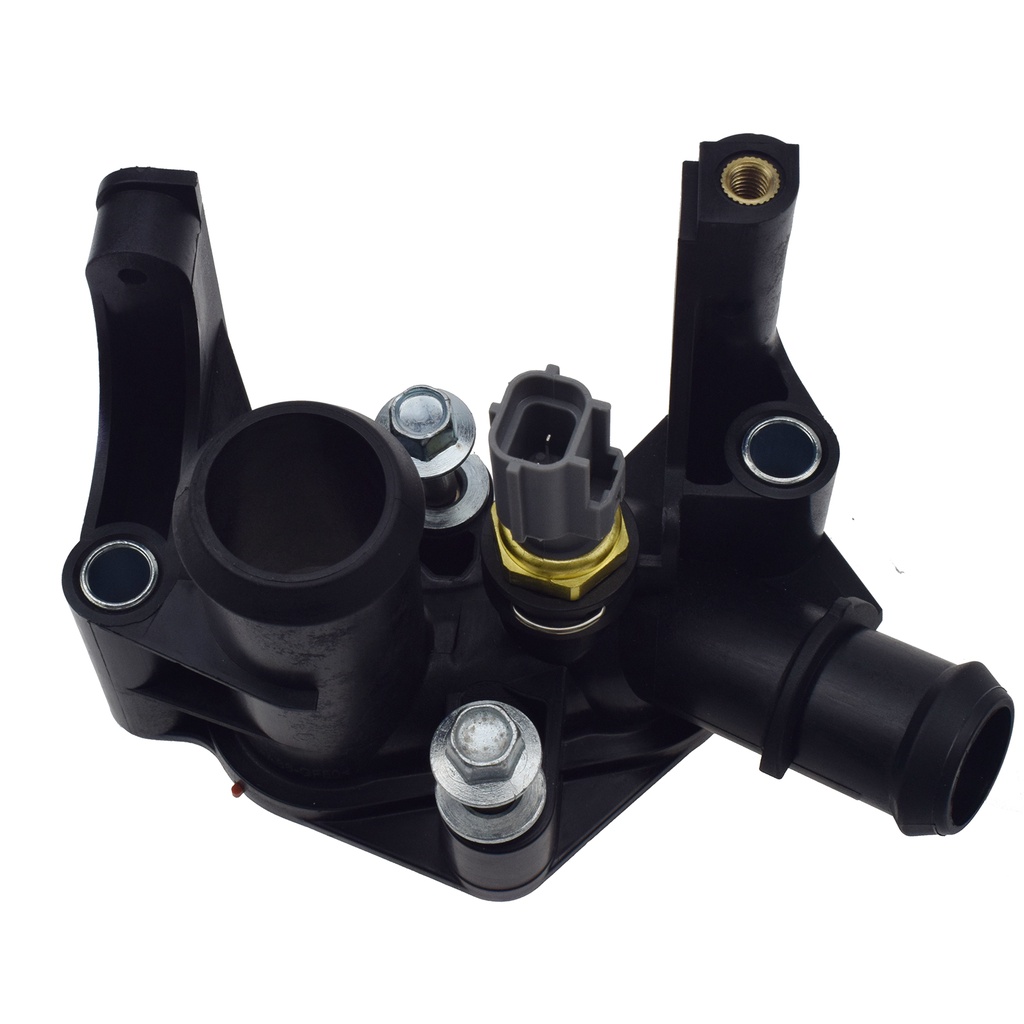 Coolant Thermostat Housing W/Sensor สําหรับ 2011-2017 Ford Fiesta 1.6L L4 7M5G8K556AC 7M5G-8K556-AC 