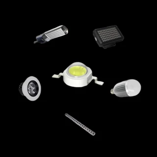 10pcs 1W 3W 5W หลอดไฟ LED พลังงานสูงไดโอดเต็มวัตต์สีขาวสีแดงสีฟ้าเขียวเหลือง RGB สําหรับ Blubs สปอตไลท์ดาวน์ไลท์ชิป