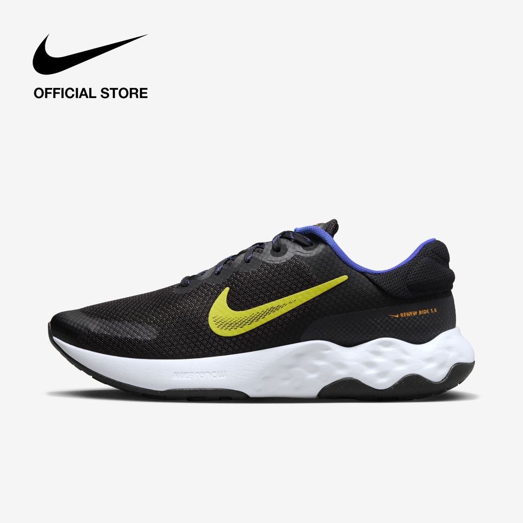 Nike Men's Renew Ride 3 Shoes - Black ไนกี้ รองเท้าผู้ชาย Renew Ride 3 - สีดำ