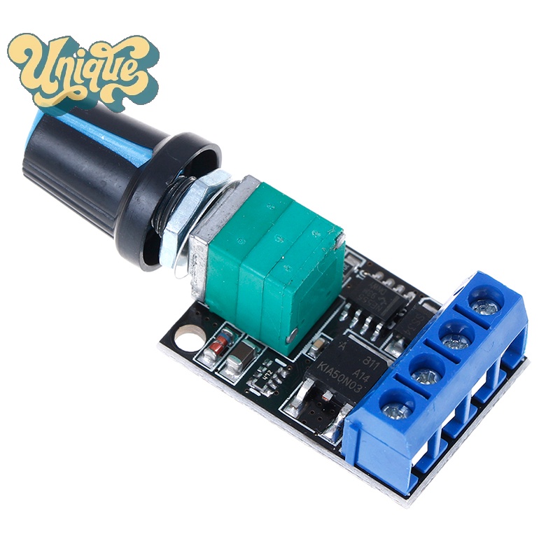 (Unique) มอเตอร์ควบคุมความเร็ว 5V 12V 10A PWM DC