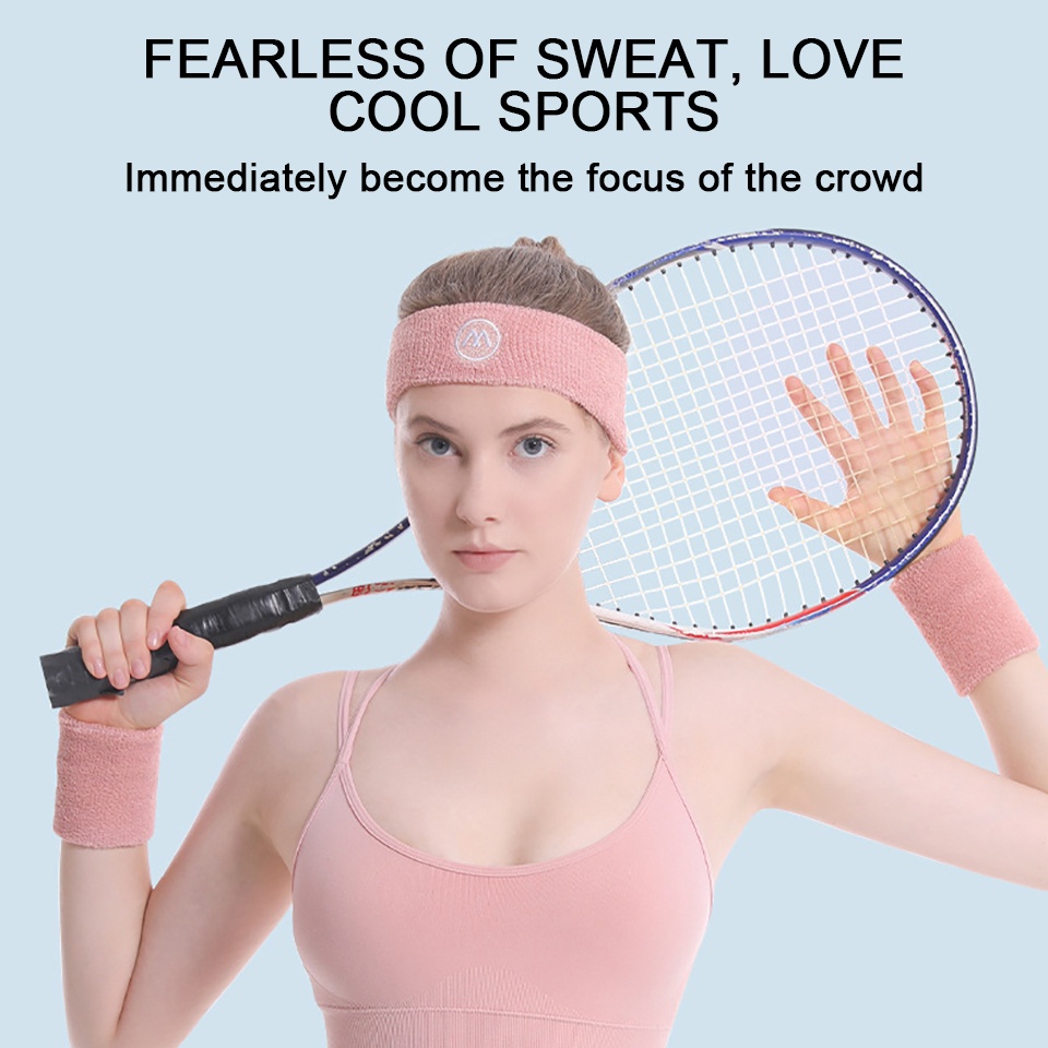 Aolikes สายรัดข้อมือกีฬา สายรัดข้อมือซับเหงื่อ สายรัดข้อมือ สําหรับผู้ชาย ผู้หญิง วิ่ง ฟุตบอล โยคะ สายรัดข้อมือ - รูปที่ 3