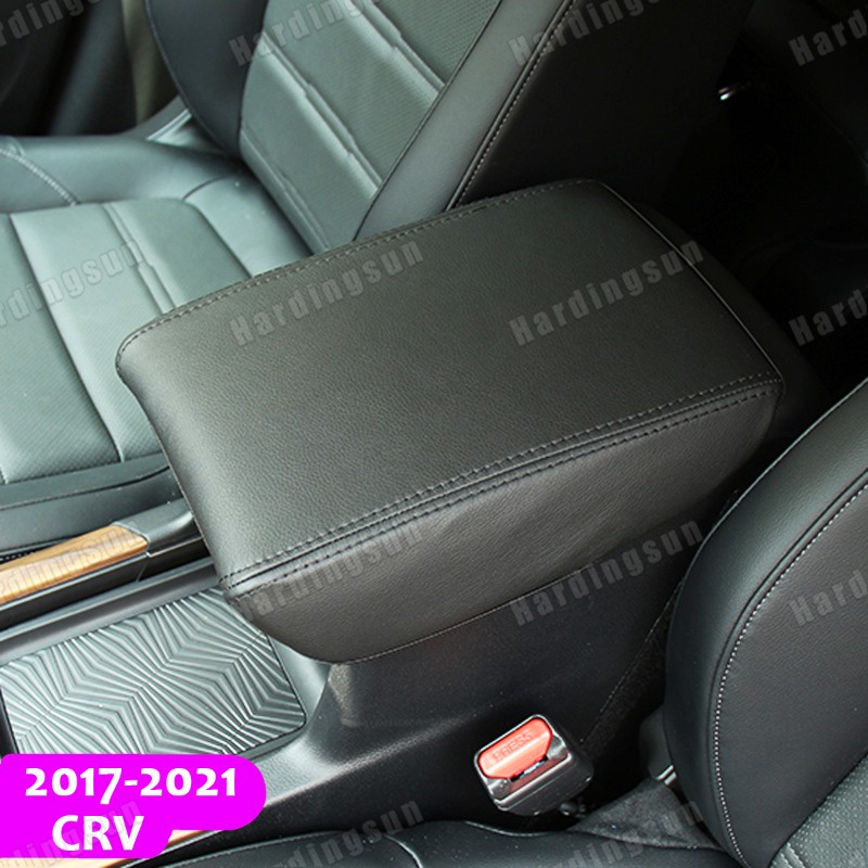 ปลอกหนังหุ้มที่พักแขนที่นั่งรถยนต์ สําหรับ HONDA CRV 2017 2018 2019 2020 2021 2022 CR-V