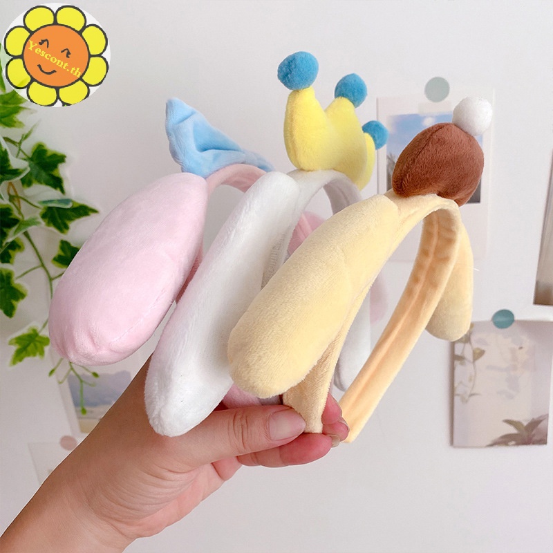 SANRIO Yescont กิ๊บติดผม ผ้ากํามะหยี่ขนนิ่ม ลายการ์ตูนซานริโอ้น่ารัก เหมาะกับฤดูใบไม้ร่วง และฤดูหนาว สําหรับเด็กผู้หญิง