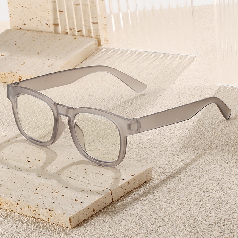 Hs2183 แว่นตาอ่านหนังสือ กรอบสี่เหลี่ยม หลากสี แฟชั่น สําหรับผู้สูงอายุ ผู้ชาย ผู้หญิง ชิ้น
